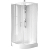 Nemo Go Khone VI compleet gesloten douchecabine 90X90cm kwartrond 2 schuifdeuren SW637097 Nemo Go Khone VI compleet gesloten douchecabine 90X90cm kwartrond 2 schuifdeuren SW637097