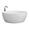 Best Design Just Solid Cirkel Baignoire îlot 153x153cm Blanc SW279915 Best Design Just Solid Cirkel Baignoire îlot 153x153cm Blanc SW279915
