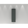 H&R badmeubelen Juice Hoge Kast - 40x35x130cm - met ronde hoeken - 1 deur - linksdraaiend - petrol mat SW875372