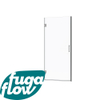 FugaFlow Efficiente Vetro 5000 Douchedeur - 65x200cm - profielloos veiligheidsglas - anti kalk - chroom - Black Friday - SW1123515