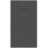 Villeroy & Boch Ecora douchebak - 160x90x4.5cm - afvoer korte zijde - anthracite (antraciet) SW1559008