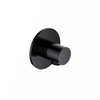 Hotbath Ace Wanduitlaat - rond - PVD - gepolijst zwart SW1119269