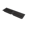 Ink Kraft lavabo - 160x45x1cm - 2 vasques - sans trou de robinet - quartz noir mat SW439756