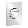 GROHE Nova cosmopolitan Plaque de commande 2 boutons S-size chrome mat SW107650