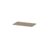 INK Topdeck Plan vasque - 80x45x2cm - pour meuble bas - MFC Chêne ivoire SW798464