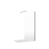 Crosswater GALLERY Muurprofiel - 200cm - voor 8 - 10mm glas - slate gunmetal (antraciet) SW928086