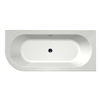 Xenz charley xs baignoire d'angle, droite 165x75 bicolor noble/ciment avec combinaison de remplissage de baignoire 7006 noir mat SW381872 Xenz charley xs baignoire d'angle, droite 165x75 bicolor noble/ciment avec combinaison de remplissage de baignoire 7006 noir mat SW381872