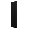 Plieger Cavallino Retto radiateur design vertical double raccordement central 1800x450mm 1162W noir graphite (black graphite) 7253042