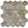 Terravito Ivello wandtegel - 26.3x27.4cm - Natuursteen look - Nature gepolijst (grijs) SW1119940