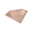 Xenz Cyprus baignoire d’angle 145x145cm avec pieds sans vidage Acrylique Bahama beige haute brillance SW103541 Xenz Cyprus baignoire d’angle 145x145cm avec pieds sans vidage Acrylique Bahama beige haute brillance SW103541