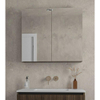 FugaFlow Eccelente Arredo armoire de toilette 80x70cm bois toffee SW1125976