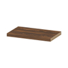 INK 35d étagère murale - 60x35x3.5cm - bord avant chanfreiné - pour niche - MFC Noyer SW493455