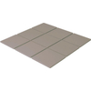 The Mosaic Factory London mozaïektegel - 30x30cm - wand en vloertegel - vierkant - full body - Porselein - mat grey (grijs) SW1235301