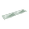 Mondiaz BIG small Greey solid surface inbouw wastafel 180cm dubbel SW432924 Mondiaz BIG small Greey solid surface inbouw wastafel 180cm dubbel SW432924