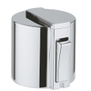 GROHE poignée avec butée supplémentaire pour Grohtherm 2000 chrome 0430158