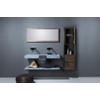 Forzalaqua Bellezza wastafel 60x40x9cm Rechthoek 1 kraangat Natuursteen Cloudy marmer gezoet SW67865 Forzalaqua Bellezza wastafel 60x40x9cm Rechthoek 1 kraangat Natuursteen Cloudy marmer gezoet SW67865