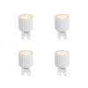 Luedd Lampe LED - lot de 4 - G9 - 3W - 2700K - 300LM - à intensité réglable SW1211328