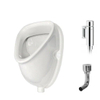 Grohe urinoirset met Sanicare urinoir rondo spoeler SW4070 Grohe urinoirset met Sanicare urinoir rondo spoeler SW4070