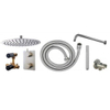 Wiesbaden Caral one-pack inbouwthermostaatset rond type 204 geborsteld RVS 30cm SW385016 Wiesbaden Caral one-pack inbouwthermostaatset rond type 204 geborsteld RVS 30cm SW385016