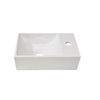 Best Design Wonder Lavabo WC 29x18x9.5cm 1 trou pour robinetterie droite céramique blanc SW27970