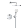 Grohe Tempesta 250 Regendouche set - ronde hoofddouche - inclusief douche arm - ronde handdouche - chroom SW1186610