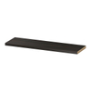 INK 35d étagère murale - 120x35x3.5cm - bord avant chanfreiné - pour niche - MFC Chêne intense SW493822