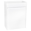 Differnz Hurra Meuble lave-mains - 39,5x52x21,5cm - blanc SW1236924 Differnz Hurra Meuble lave-mains - 39,5x52x21,5cm - blanc SW1236924