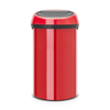 Brabantia Touch Bin Afvalemmer - 60 liter - passion red SW1117337