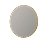 INK SP24 Miroir - 120x4x120cm - LED en bas et en haut changement de couleur - dimmable - Chauffage de miroir - rond - dans un cadre en acier - aluminium Or mat SW693180