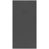 Villeroy & Boch Ecora douchebak - 180x90x4.5cm - afvoer korte zijde - anthracite (antraciet) SW1558945