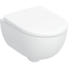 Geberit Renova Compact pack de WC suspendu cuvette profonde sans bride avec abattant à fermeture douce blanc SW418317