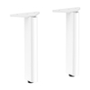 Hansgrohe Xelu meubel poot 17,5x6cm set 2 stuks mat wit SW1413805