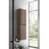 Adema Chaci Armoire Haute - 140x35x27cm - 2 portes - noyer SW1212789