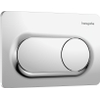 Hansgrohe IFrame Original S Drukplaatvoor - dualflush - chroom SW1413607