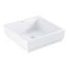 GROHE Cube vasque à poser en céramique 40x40cm sans trop-plein Pureguard blanc SW205862