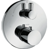 AXOR Uno partie de finition - pour mitigeur encastré - avec robinet d'arrêt - chrome 0457124