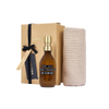 Wellmark giftset - savon liquide pour les mains 250ml - torchon 50x70cm beige SW927800