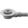 Duravit Douchebakafvoer - met potenstel of baddrager - hoogglans chroom SW93609
