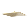 Crosswater Zion douche de tête - 30x30cm - carré - 1 jet - PVD - brushed brass (doré) SW1026378