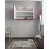 MONDIAZ CUBB spiegelkast 120x70x16cm kleur fire met 2 deuren SW410615 MONDIAZ CUBB spiegelkast 120x70x16cm kleur fire met 2 deuren SW410615