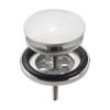 Clou Wash Me bouchon avec capot de recouvrement non obturable inox Chrome SW9453
