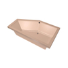 Xenz society 160 ligbad 160x90x50cm links met poten zonder afvoer acryl bahama beige hoogglans SW103348 Xenz society 160 ligbad 160x90x50cm links met poten zonder afvoer acryl bahama beige hoogglans SW103348