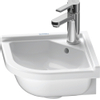 Duravit Starck 3 Hoekfontein - 43x38.5cm - wit 0313777