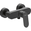 Duravit Wave Douchekraan - eengreeps - omstel - koppelingen - HOH=15cm - mat zwart SW961814