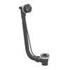 IVY Ensemble trop-plein de baignoire - acier inoxydable 316 - PVD noir carbone brossé SW1031841