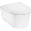 Hansgrohe EluPura S Wandtoilet - 540 - rimless - aquahelix Flush - met toiletzitting en softclose deksel - met quickrelease - smartclean - hygieneeffect - glans wit SW962907