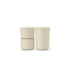 Brabantia ReNew Pots de rangement - set de 3 - beige doux SW798769