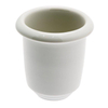 Haceka Allure Pot de réserve pour brosse de toilettes blanc HA497837