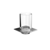 Emco Art porte-verre avec verre chromé SW97604