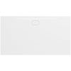 Villeroy & Boch Ecora douchebak - 180x100x3.5cm - afvoer lange zijde - stone white (wit) SW1558994
